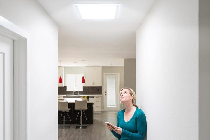 Hallway Bright Lighting