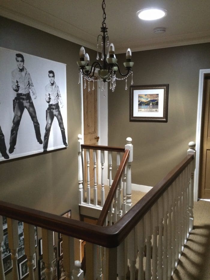 Solatube in a upstairs landing